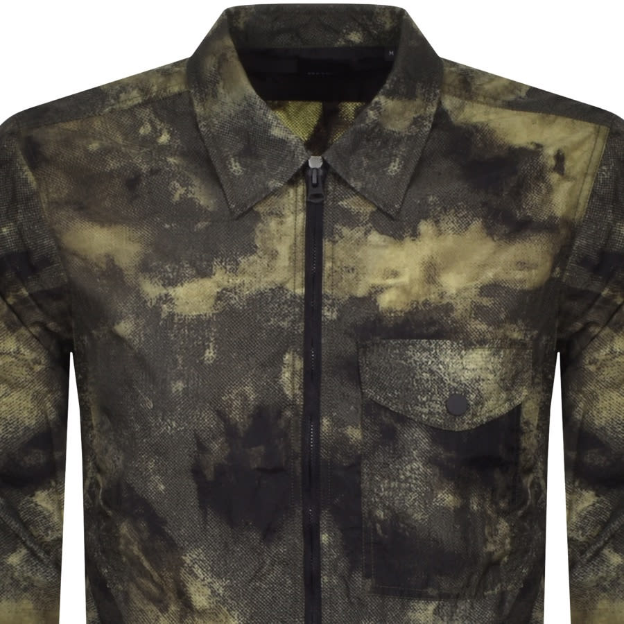 Alternative Image for ProductBOSS Lovel Zip 6 Overshirt Jacket Green2